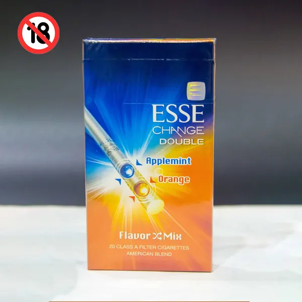 Thuốc lá Esse Change Double 2 Bấm Táo Bạc Hà - Cam